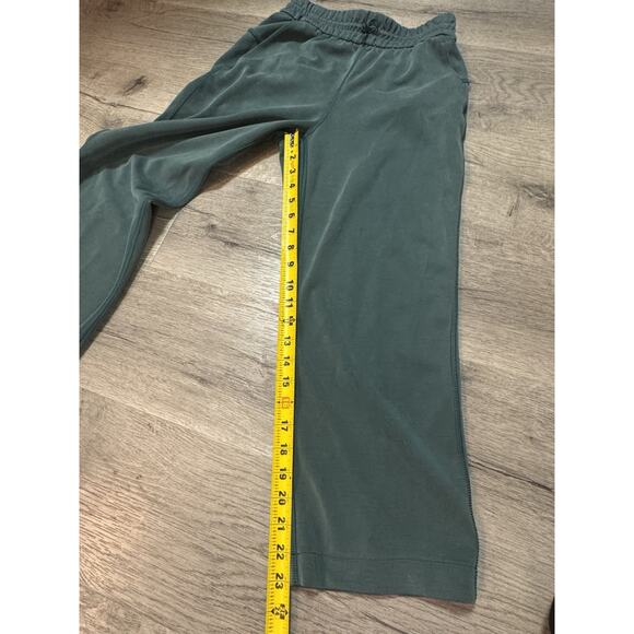 Lululemon 4 Softstreme High Rise Straight Leg Cropped Pant Storm Teal 23” - Picture 4 of 7